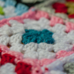 Photo of crocheted blanket