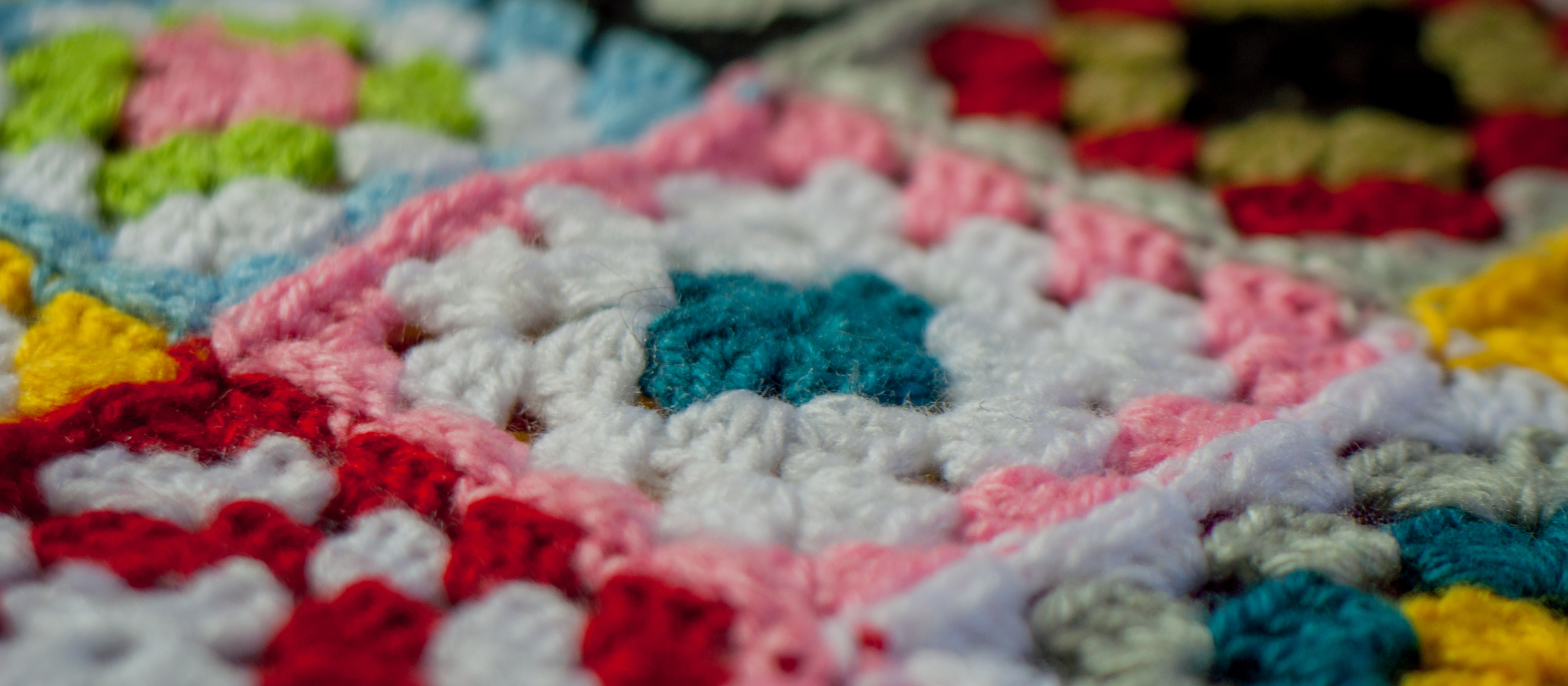 Photo of crocheted blanket