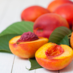 Photo of nectarines on a table