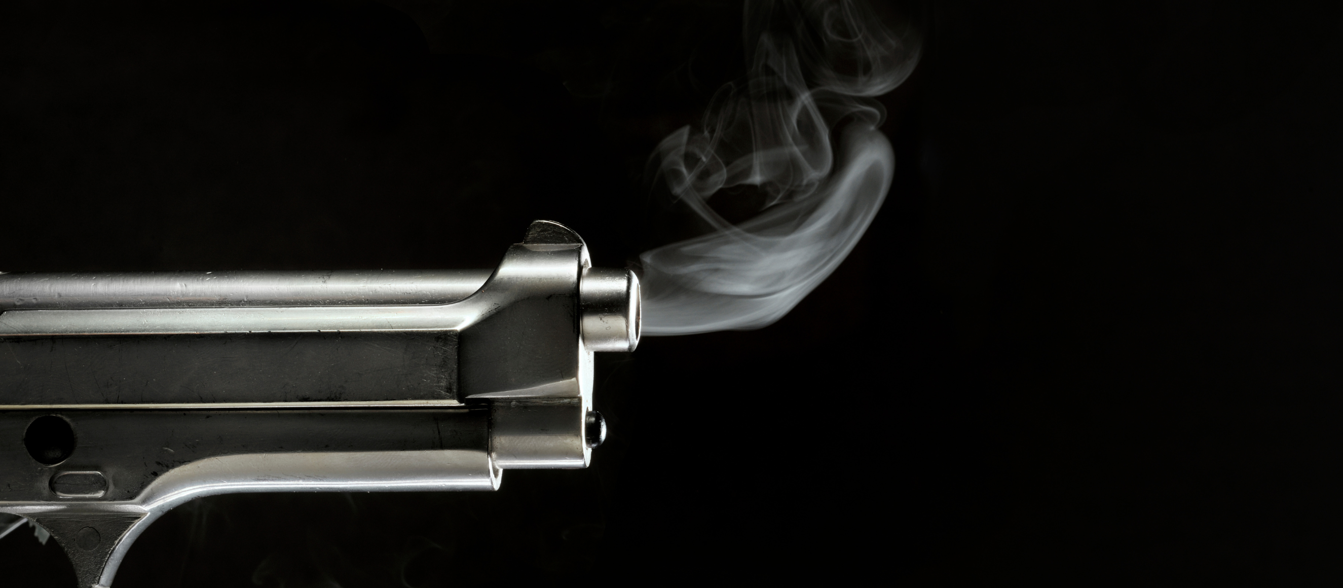 Photo of a smoking gun